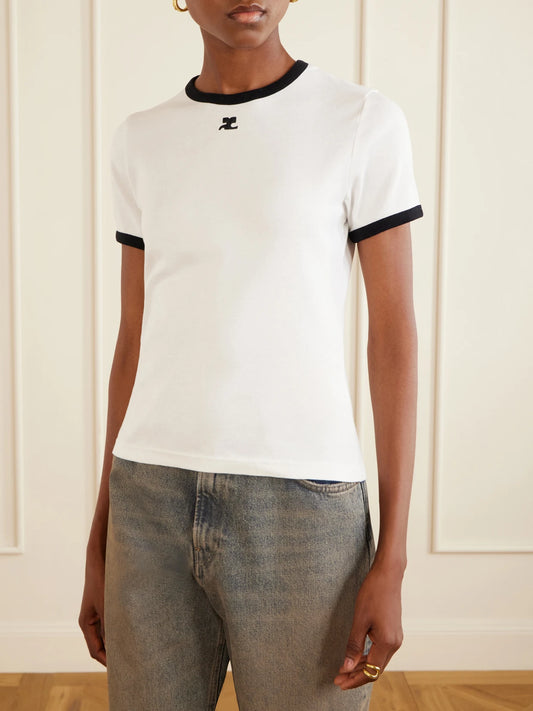 Cotton-jersey T-shirt