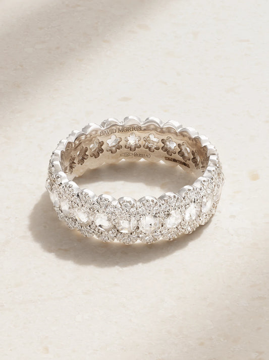 18-karat White Gold Diamond Ring