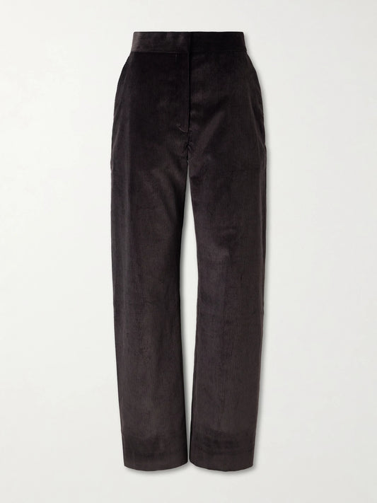 Studio Nicholson Grange Cotton-corduroy Wide-leg Pants