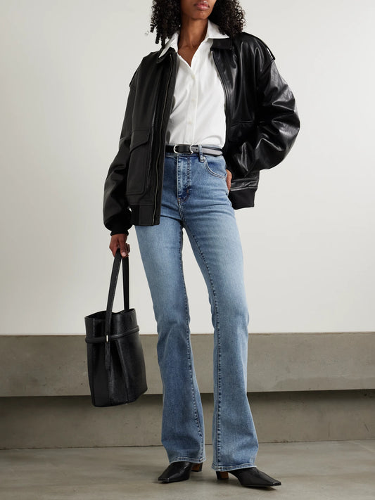 The Reboot Mid-rise Bootcut Jeans