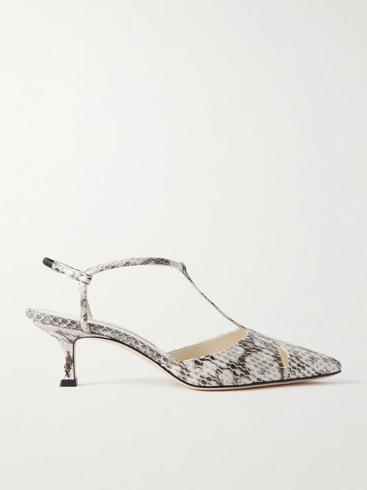 Turgimod 50 Cutout Elaphe Slingback Pumps