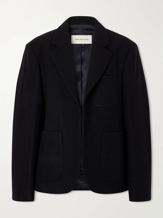 Dries Van Noten Wool-felt Blazer