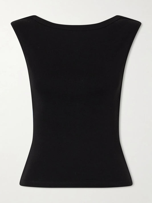 Ballerina Organic Cotton-jersey Top