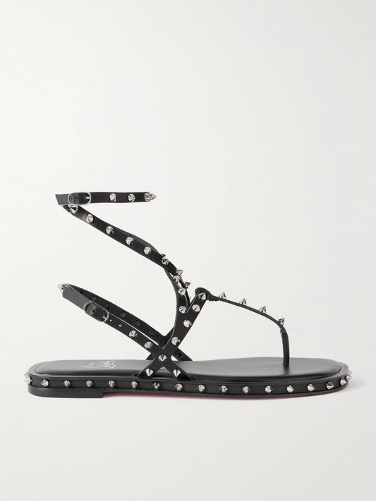 Bombina Studded Leather Sandals