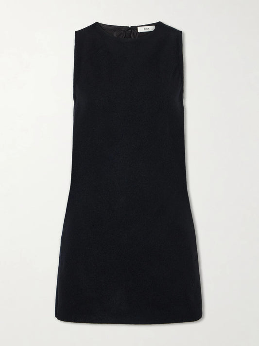 RIER Wool-fleece Mini Dress
