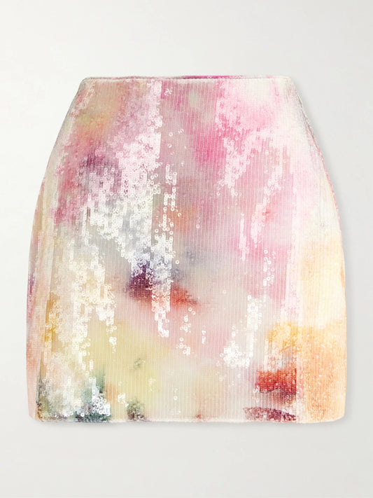Sybilla Sequined Mini Skirt