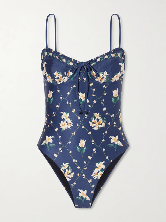Ebano Promesa Floral-print One-piece Swimsuit