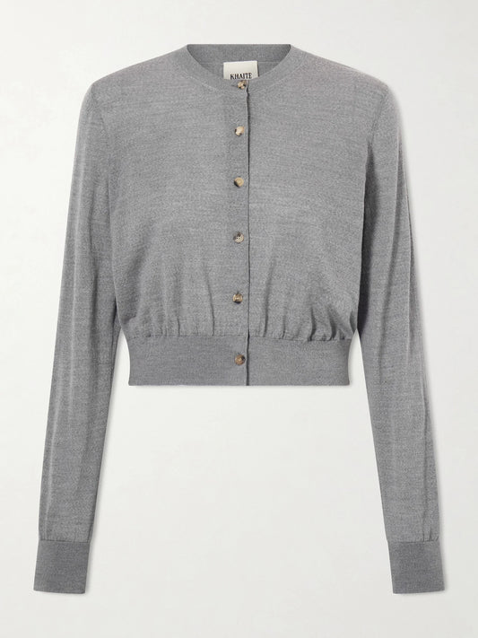Tansy Wool And Cashmere-blend Cardigan