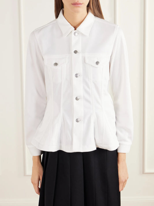 Comme des Garçons Comme des Garçons Peplum Jersey Jacket