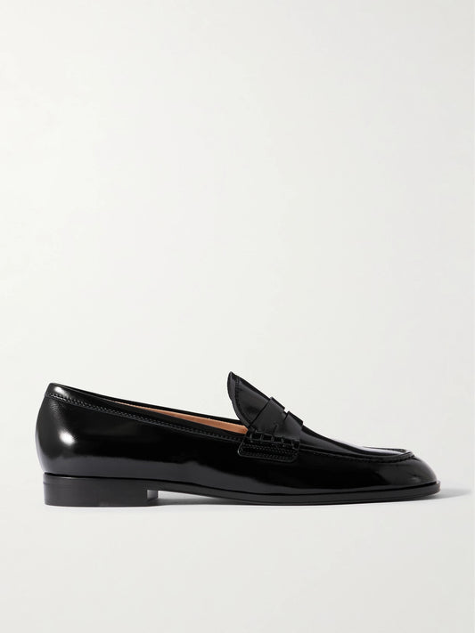 Georgie Patent-leather Loafers