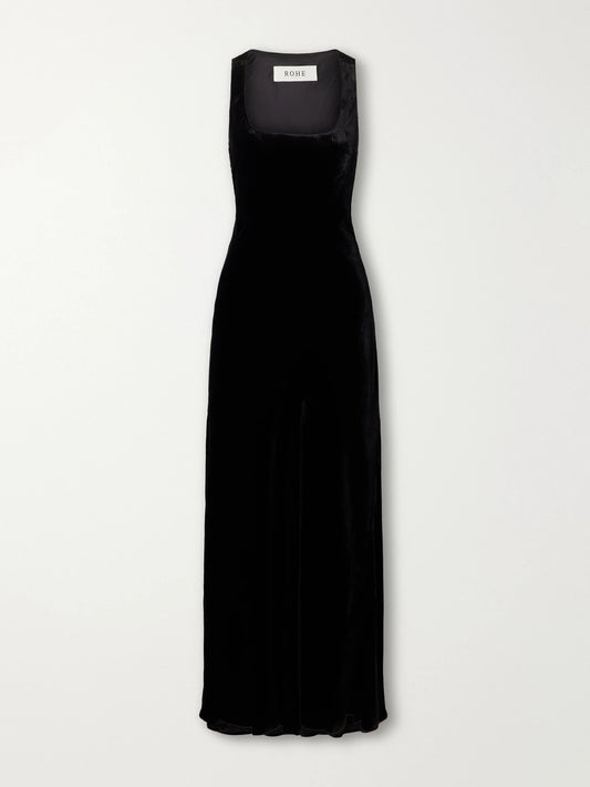 RÓHE Velvet Maxi Dress
