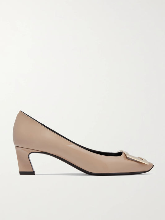 Roger Belle Vivier Trompette 45 Patent-leather Pumps