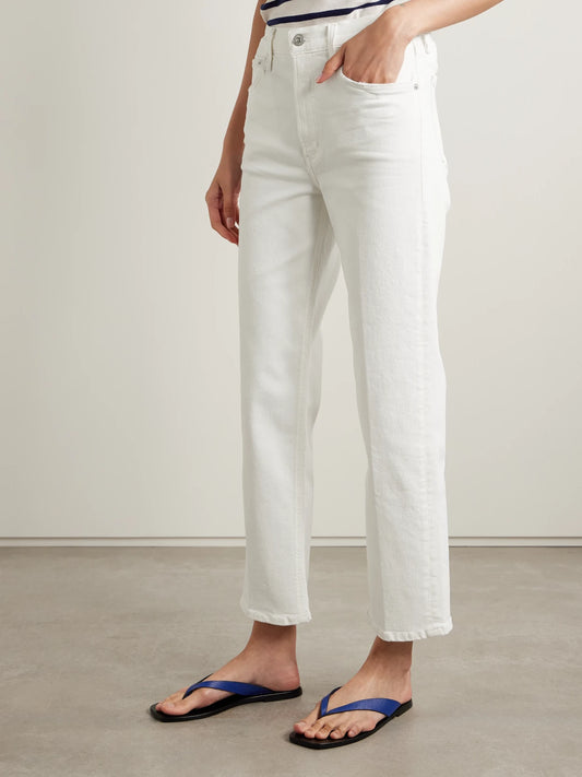 The Palma High-rise Straight-leg Jeans