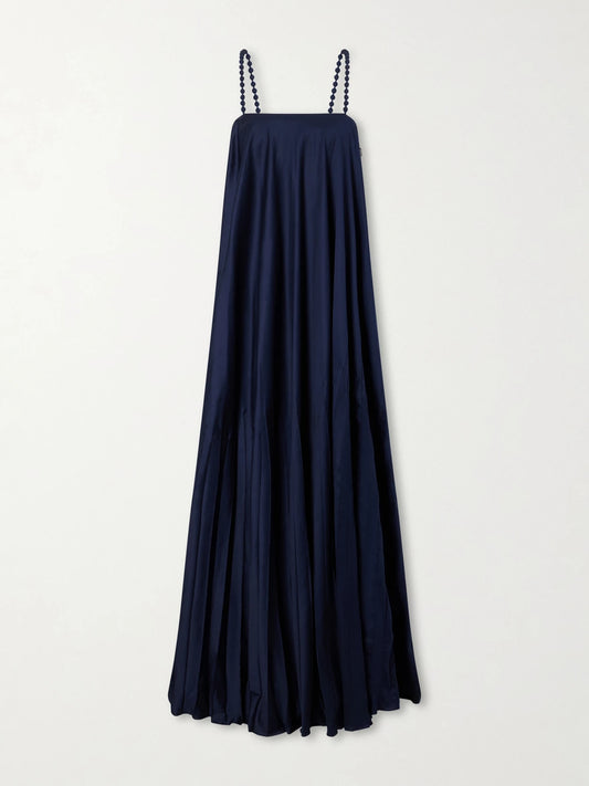 Asali Contigo Cotton-poplin Maxi Dress