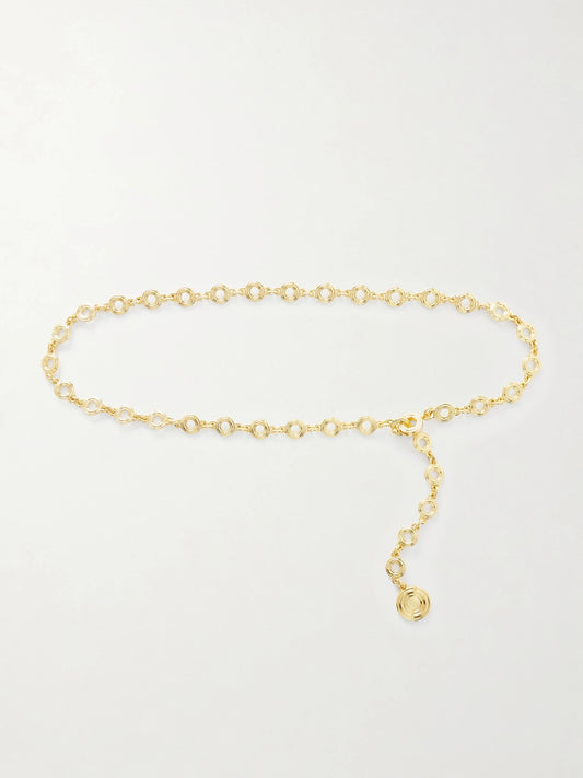 Déhanche Elysées Gold-tone Chain Belt