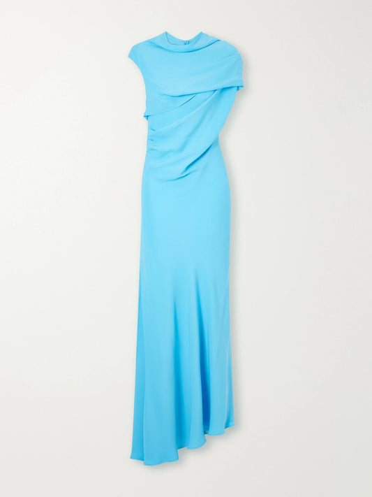 TOVE Ara Draped Stretch-jersey Maxi Dress