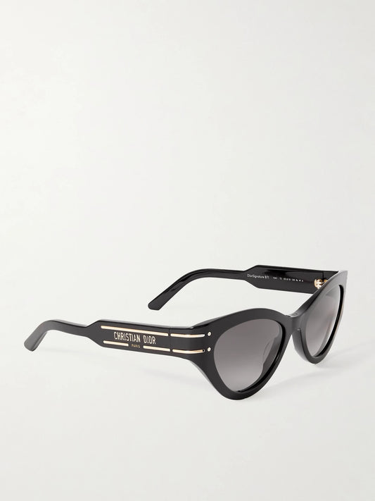 Diorsignature B7i Cat-eye Acetate Sunglasses