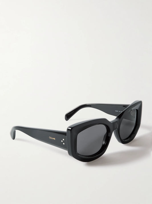 Bold Cat-eye Acetate Sunglasses