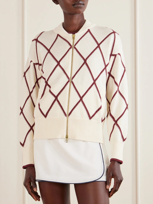 Nile Cotton Knitted Jacket