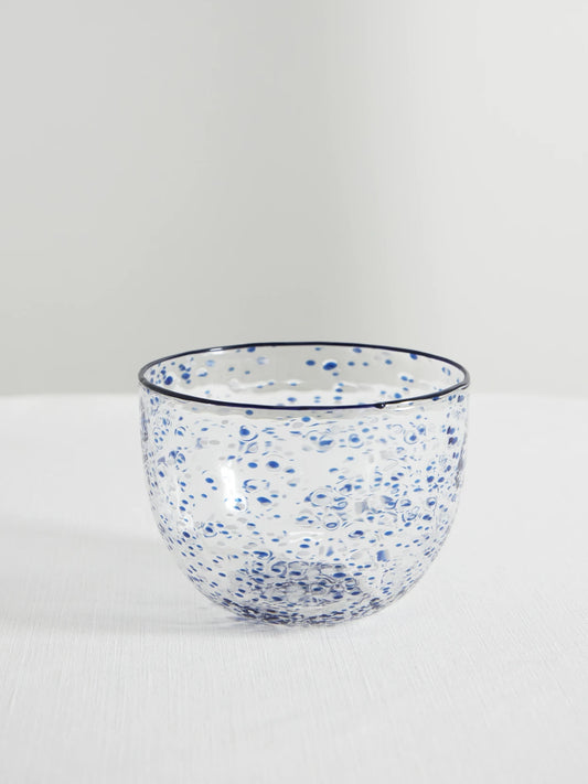 Painted Glass Bowl