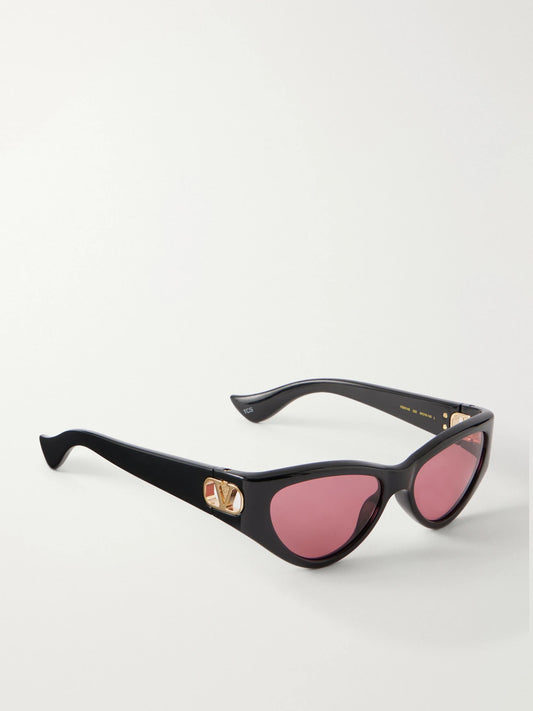 VALENTINO EYEWEAR Cat-eye Acetate Sunglasses