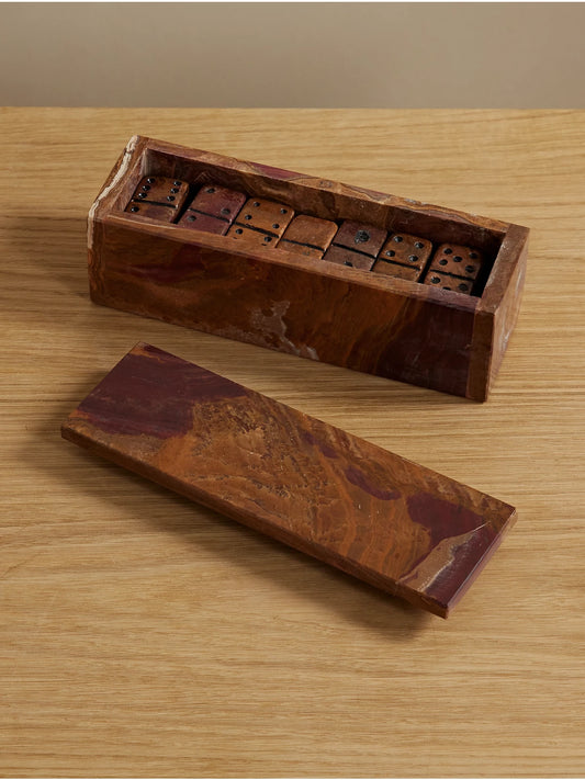 Jia Jia Home Onyx Domino Set