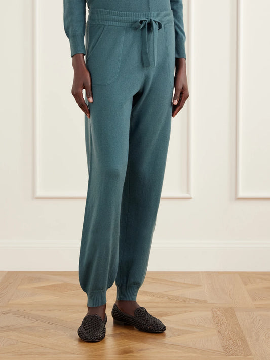 Eres Star Wool And Cashmere-blend Tapered Track Pants
