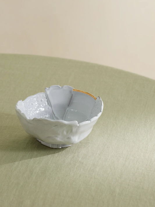 + Sacai Mini Sacai Patchwork Gold-plated Ceramic Salad Bowl