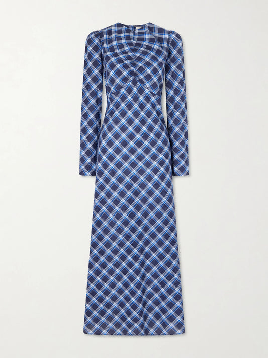 DÔEN Begonia Printed Organic Cotton Maxi Dress