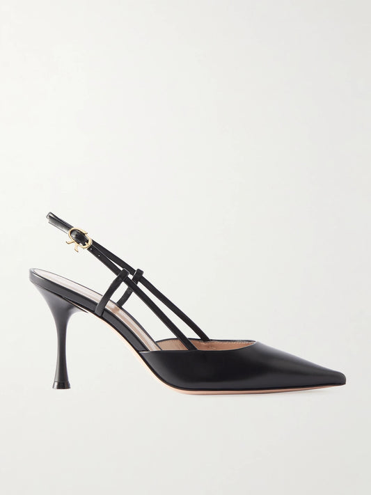 Ascent 85 Leather Slingback Pumps