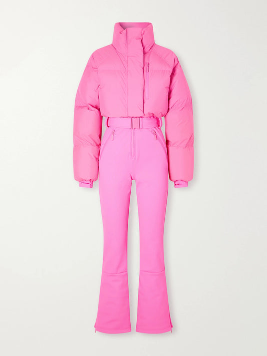 Cordova Myoko Belted Quilted Shell Down Ski Suit