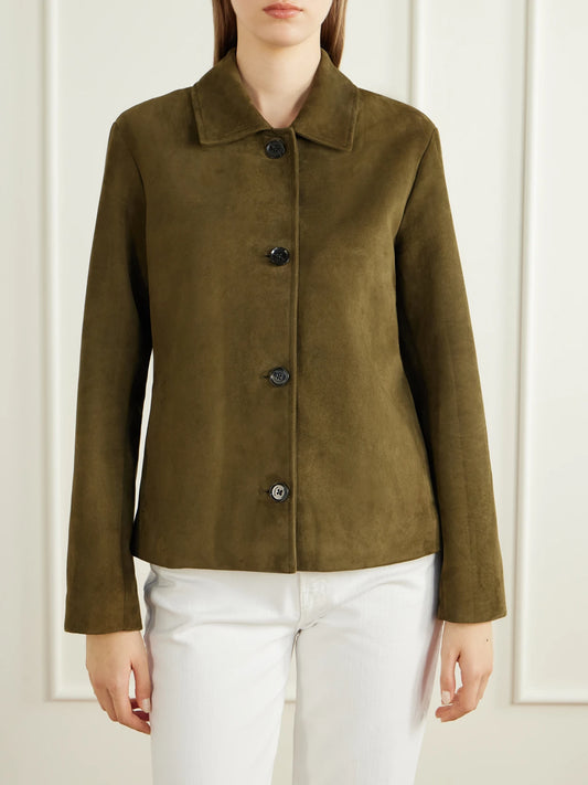 Proenza Schouler Irine Suede Jacket