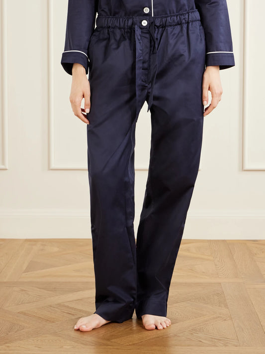 Sateen Organic Cotton Pajama Pants