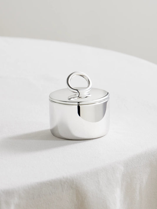 Vertigo Silver-plated Sugar Bowl