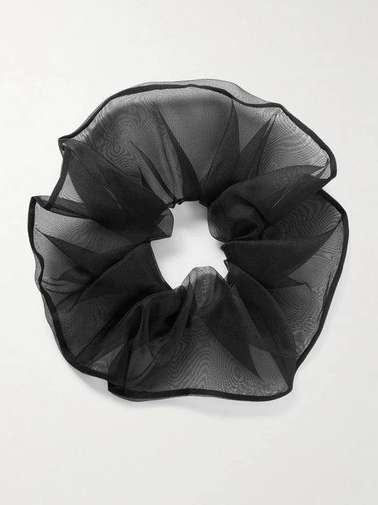 Silk-organza Scrunchie