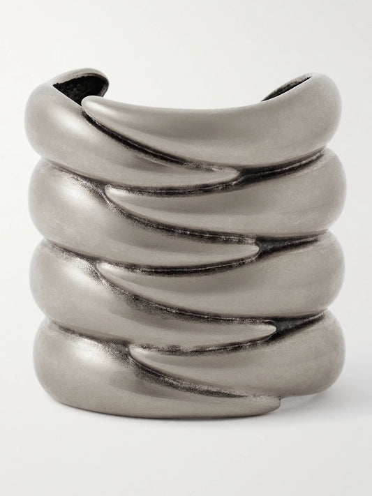 Cyclone Silver-tone Cuff
