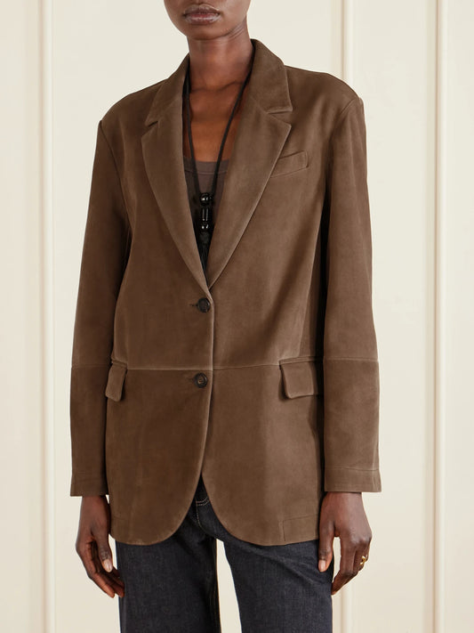 Suede Blazer