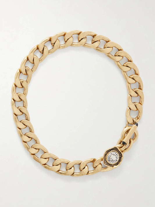 Flora Gold-plated And Sterling Silver Choker