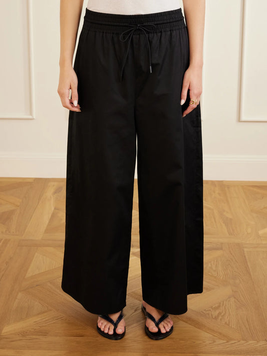 La Ligne Cotton Wide-leg Pants