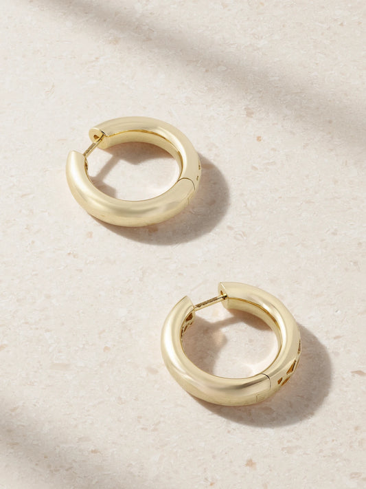Cosmo 18-karat Gold Hoop Earrings