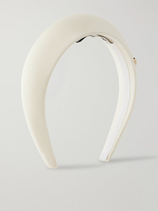 Vivienne Westwood Domi Embellished Twill Headband