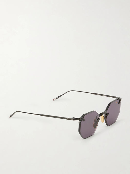 El Dorado Octagon-frame Beta Titanium Sunglasses