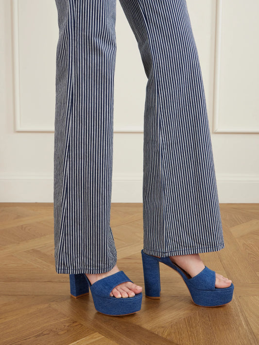 70 Denim Platform Sandals