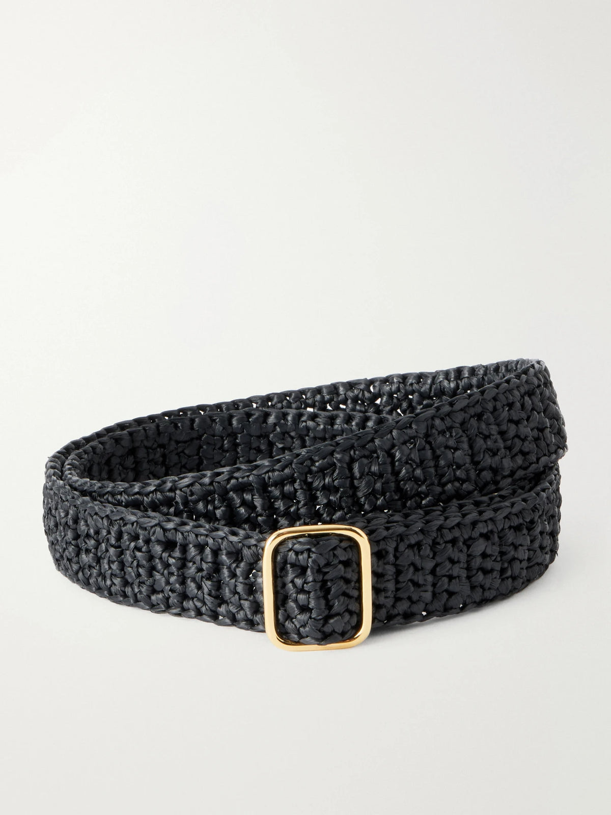 Mako Raffia-effect Belt