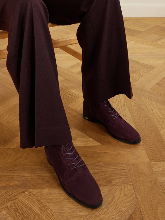 Jennifer Chamandi Brando 20 Suede Ankle-boots