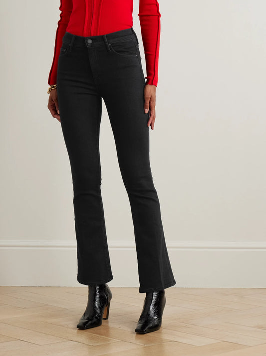 The Weekender Mid-rise Flared Jeans