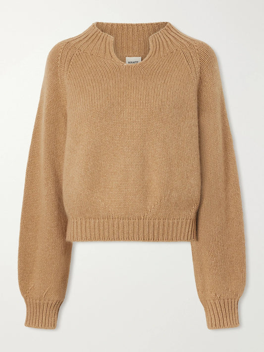 KHAITE Cain Cashmere Sweater