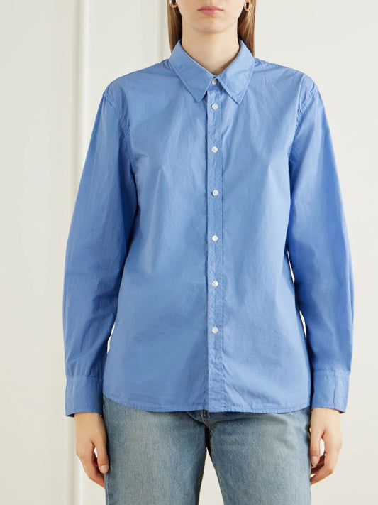 Nili Lotan Raphael Cotton-poplin Shirt
