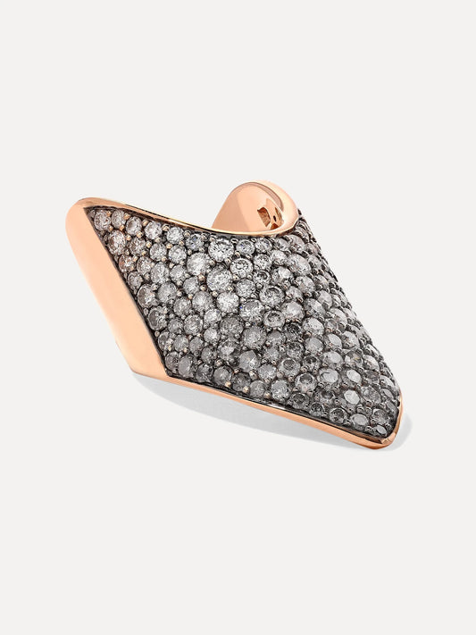 Diane Kordas 18-karat Rose Gold Diamond Ring