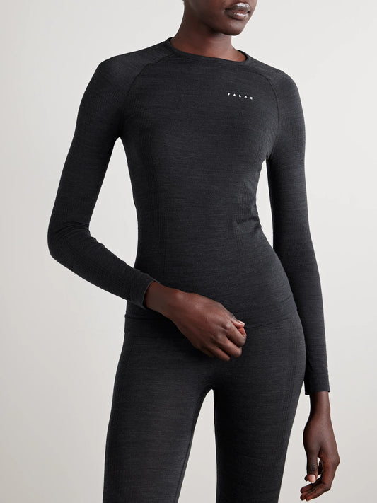 Wool-blend Top